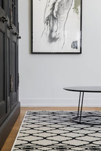 Load image into Gallery viewer, LATTICE WHITE WITH BLACK