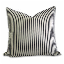 Load image into Gallery viewer, Black Ticking Stripe Scatter Cushion Cover
