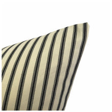 Load image into Gallery viewer, Black Ticking Stripe Scatter Cushion Cover