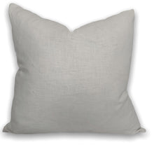 Load image into Gallery viewer, Plain White Linen Scatter Cushion Cover
