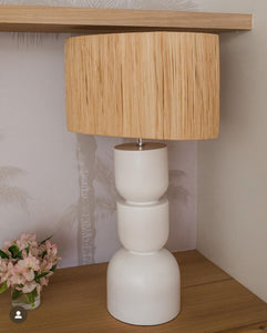 Raffia Lampshades