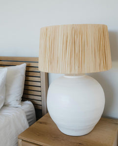 Raffia Lampshades