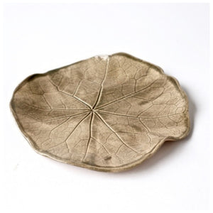 Ceramic Nasturtium Leaf