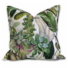 Load image into Gallery viewer, Gardens Wild on White Scatter Cushion Cover
