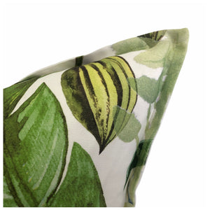 Gardens Wild on White Scatter Cushion Cover