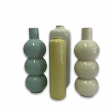 Load image into Gallery viewer, Natural Cylinder Ceramic Vase
