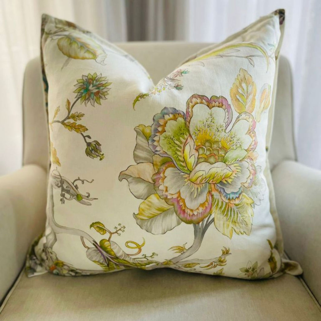 Sabine Floral - Pewter