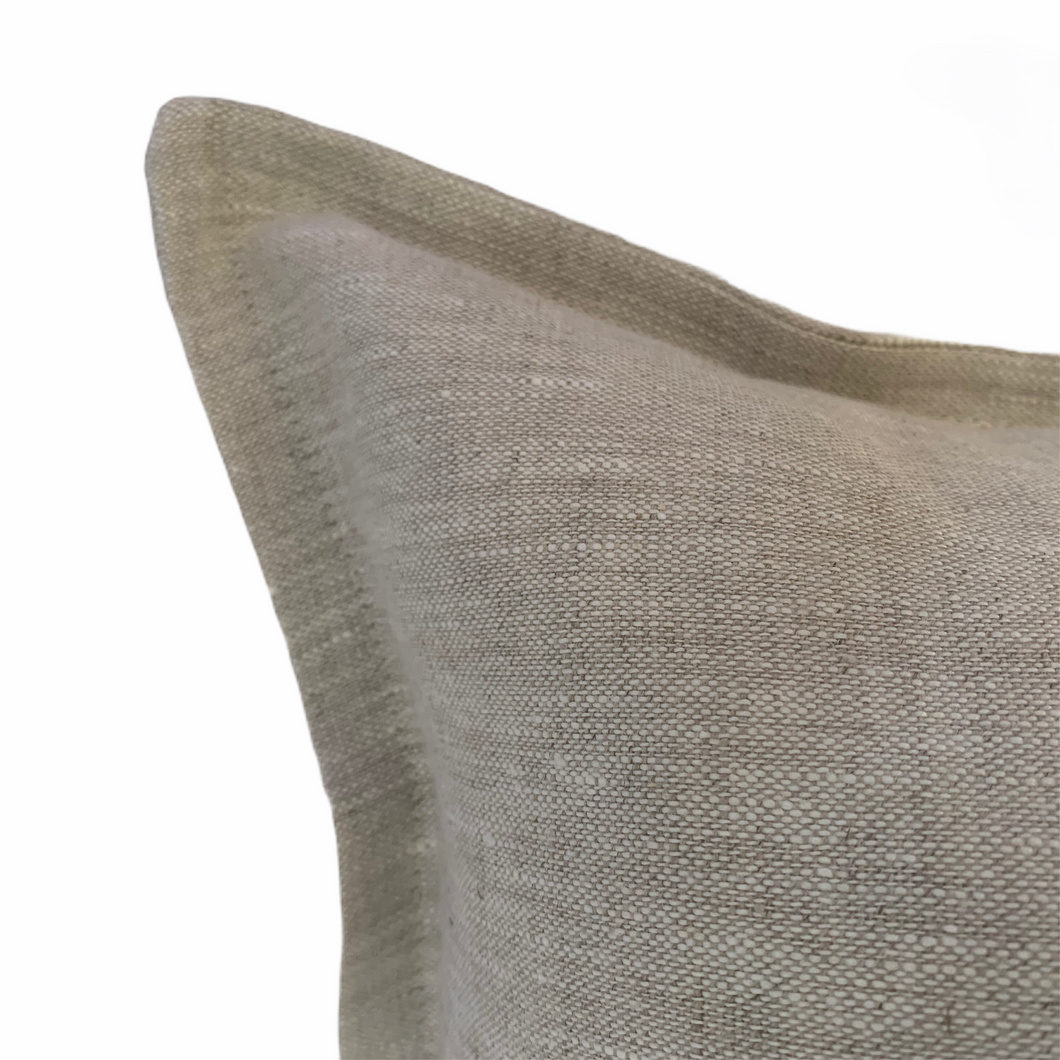 Large Rectangular Barcelona Natural Scatter Cushion Cover