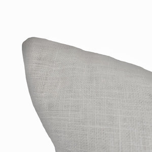 Plain White Linen Scatter Cushion Cover