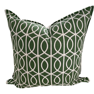 Green & Black Trellis