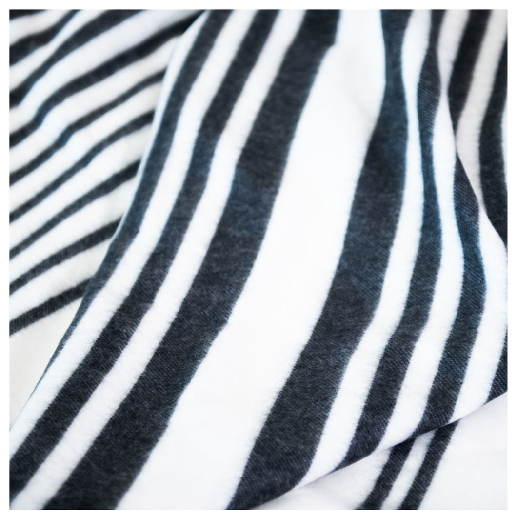 Melody Xhosa Stripe - Black/Natural
