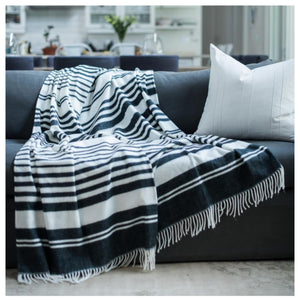 Melody Xhosa Stripe - Black/Natural