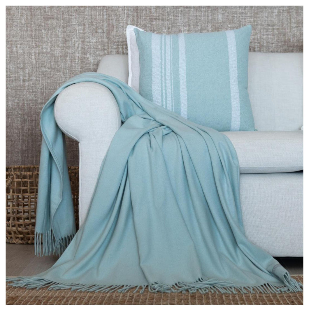 Melody Plain Throw - Eggshell