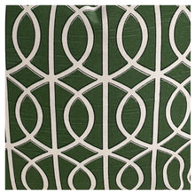 Load image into Gallery viewer, Green &amp; Black Trellis
